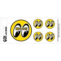 EYEBALL 5Piece Sticker Set