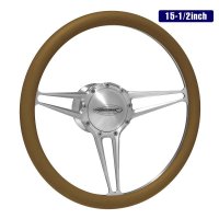 Budnik Steering Wheel Beveled Sport 15-1/2inch