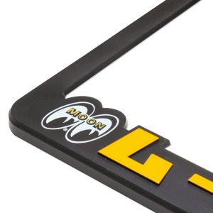 Photo4: Raised MOONEYES (Katakana) Logo USA size License Plate Frame