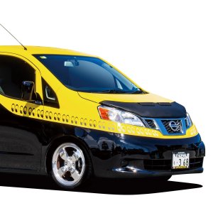 Photo2: MOONEYES Hood Guard Bra for Nissan 09- NV200 Vanette