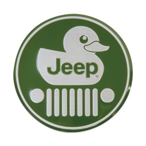 Photo2: Duck Grille Emblem Aluminum Decal