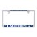 Photo1: CALIFORNIA License Plate Frame (Chrome) JPN Size (1)