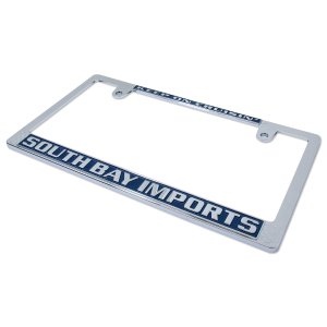 Photo2: SOUTH BAY IMPORTS License Plate Frame (Chrome) JPN Size