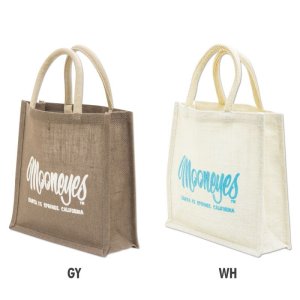 Photo2: MOONEYES Jute Tote Bag M