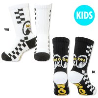 Kids MOON Checker Line Socks