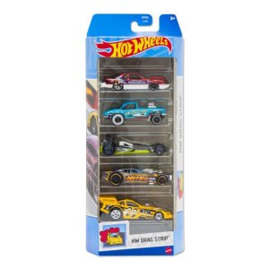 Photo1: Hot Wheels 2024 Basics 5-Car Pack HW Drag Strip