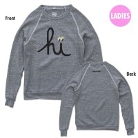 in4mation x MOONEYES Hi Eyes Ladies Lightweight Sweatshirt