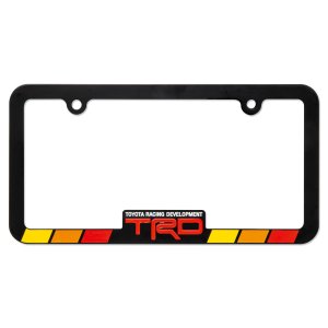 Photo2: TOYOTA RACING DEVELOPMENT Retro License Plate Frame (US Size)