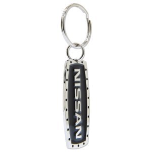 Photo2: Nissan Logo Enamel Key Chain