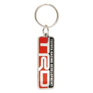 Photo1: TOYOTA RACING DEVELOPMENT Nickel  Key Chain