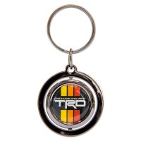 TOYOTA RACING DEVELOPMENT Stripe Spinner Key Chain