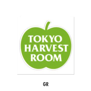 Photo2: TOKYO HARVEST ROOM Apple Sticker