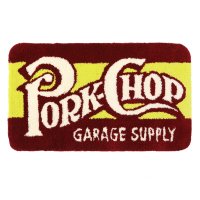 PORKCHOP Square Logo Mat