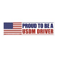 South Bay Imports PROUD TO BE A USDM DRIVER 1990s Bumper Sticker