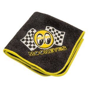 Photo4: Checker MOON Mini Towel