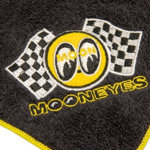 Photo3: Checker MOON Mini Towel