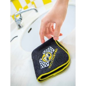 Photo1: Checker MOON Mini Towel