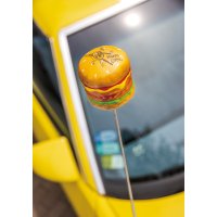 MOON Cafe Burger Antenna Topper