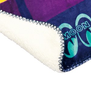 Photo3: MOON Sunset Fleece Blanket