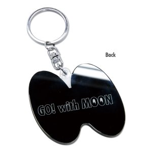 Photo4: Pointy MOON Logo Acrylic Key Ring