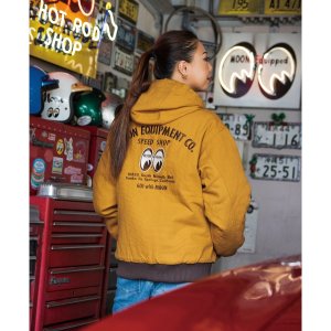 Photo1: MOON Equipment Co. Speed Shop Duck Zip Hoodie