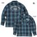 Photo5: MOON Custom Cycle Shop Wool Check Shirt