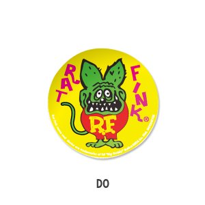 Photo1: Rat Fink Can Badge Doll