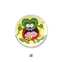 Rat Fink Can Badge Love Rat