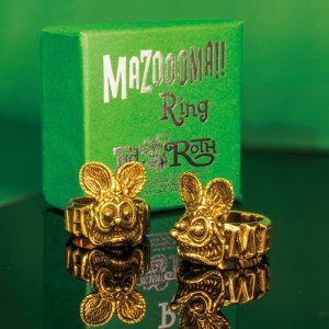 Photo1: Rat Fink Mazoooma! Brass Ring