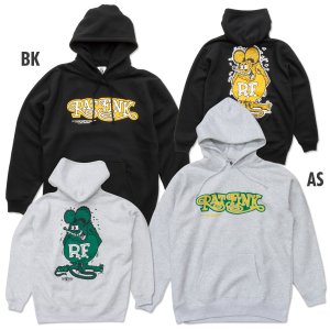 Photo1: Rat Fink Big Fink Pullover Hoodie