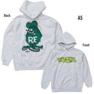 Photo2: Rat Fink Big Fink Pullover Hoodie