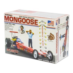 Photo1: 1/24 Tom McEwen's Mongoose Dragster Plastic Model Kit