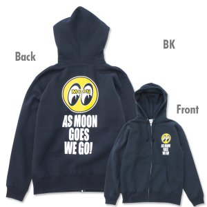 Photo2: As MOON Goes We Go Zip Parka