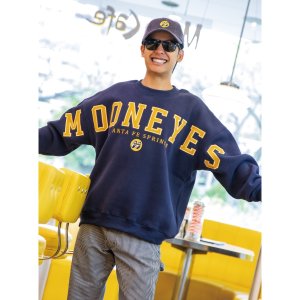 Photo2: MOONEYES Big Logo Sweatshirt