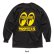 Photo4: MOON Big Eyeshape Long Sleeve T-shirt Black/Yellow