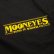 Photo7: MOON Big Eyeshape Long Sleeve T-shirt Black/Yellow