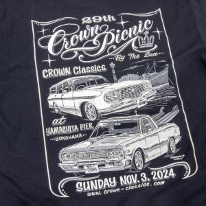 Photo4: 【Pre-Order/Shipped end of Nov.】29th CROWN PICNIC 2024 T-shirt