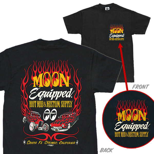 MOON Equipped HOT ROD & KUSTOM SUPPLY T-Shirts