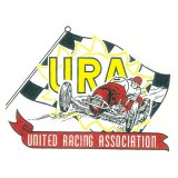 Photo: HOT ROD Sticker URA UNITED RACING ASSOCIATION Sticker