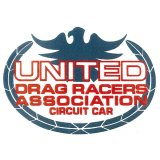 Photo: HOT ROD Sticker UNITED DRAG RACER ASSOCIATION CIRCUIT CAR Sticker