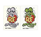 Photo: Rat Fink Made in USA Metal Flake 9x5.7cm