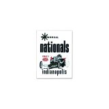 Photo: HOT ROD Sticker 1967 NHRA INDIANAPOLIS NATIONALS Sticker