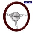 Photo1: Budnik Steering Wheel Stratos 15-1/2inch (1)