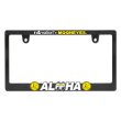 Photo3: Raised in4mation Logo License Plate Frame for JPN size (3)