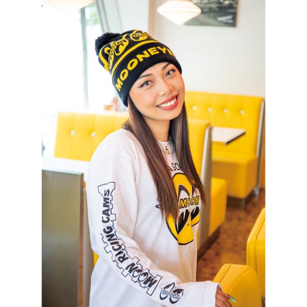 Photo1: 【PRE-ORDER】MOON Bonbon Knit Cap (1)