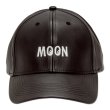 Photo6: MOON Faux Leather Cap (6)