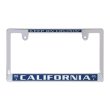 Photo1: CALIFORNIA License Plate Frame (Chrome) JPN Size (1)