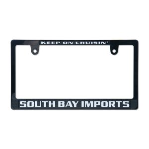 Photo: SOUTH BAY IMPORTS License Plate Frame (Black) JPN Size