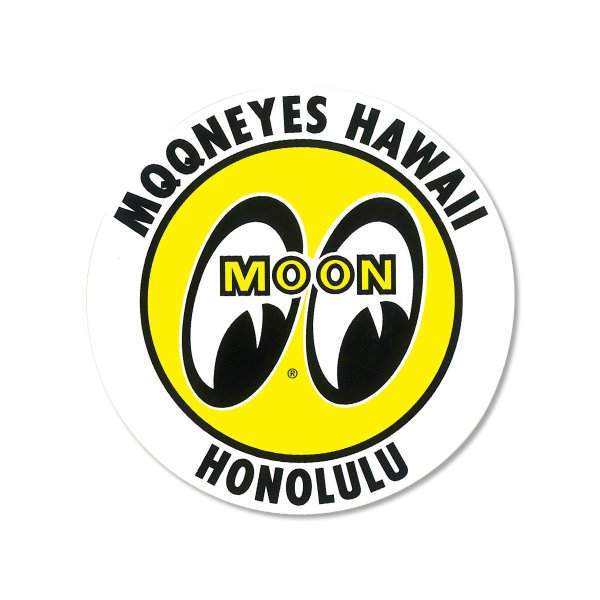 Photo2: MOONEYES Hawaii Decal (2)