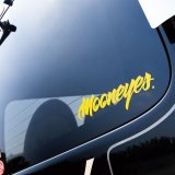 Photo: MOONEYES Sticker (Clear Type/Script Type)